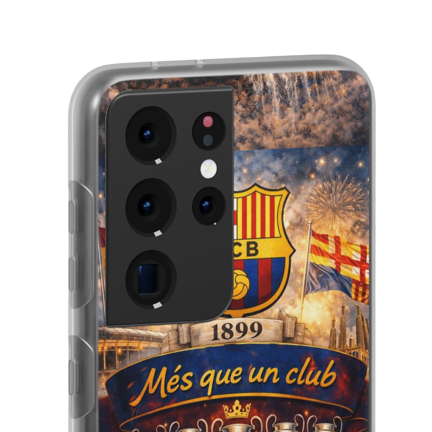 FC Barcelona ‘Més Que Un Club’ Phone Case — Soccer Fan iPhone Cover