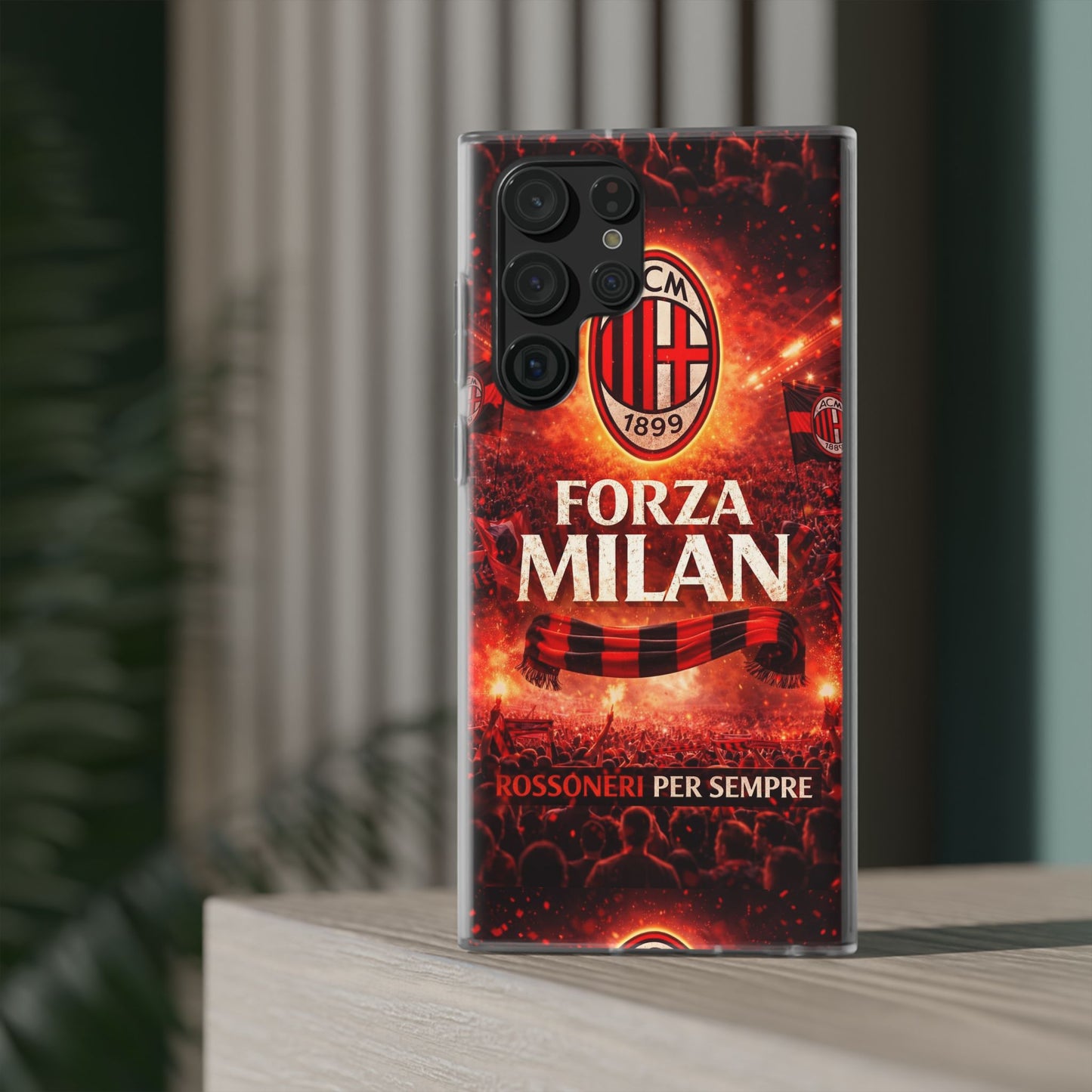 Funda para teléfono Forza Milan del AC Milan