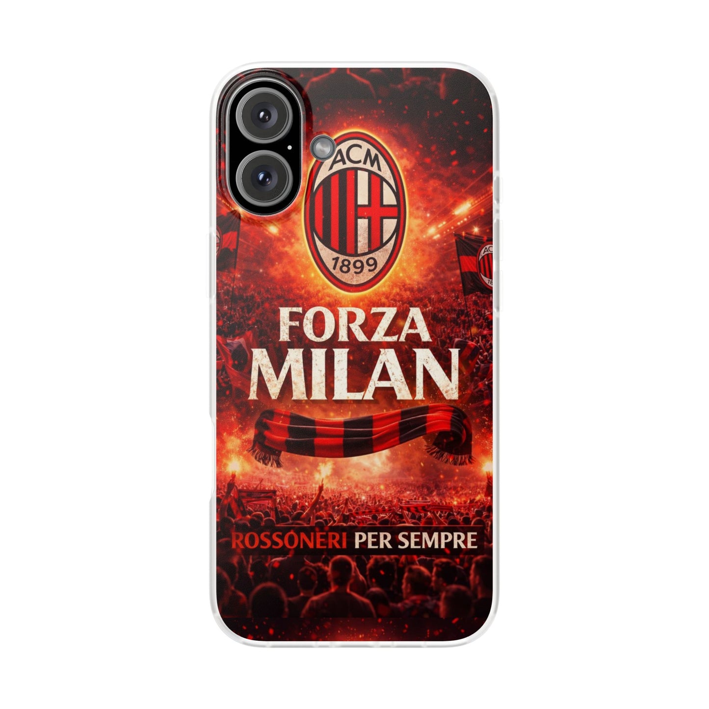 Funda para teléfono Forza Milan del AC Milan