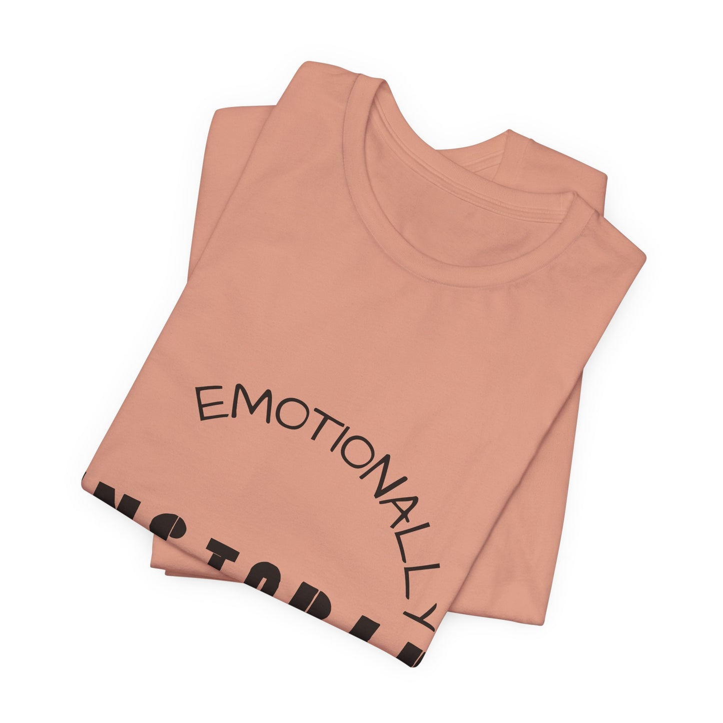 Emotionally Unstable T-Shirt — Cute Squidward Graphic Tee