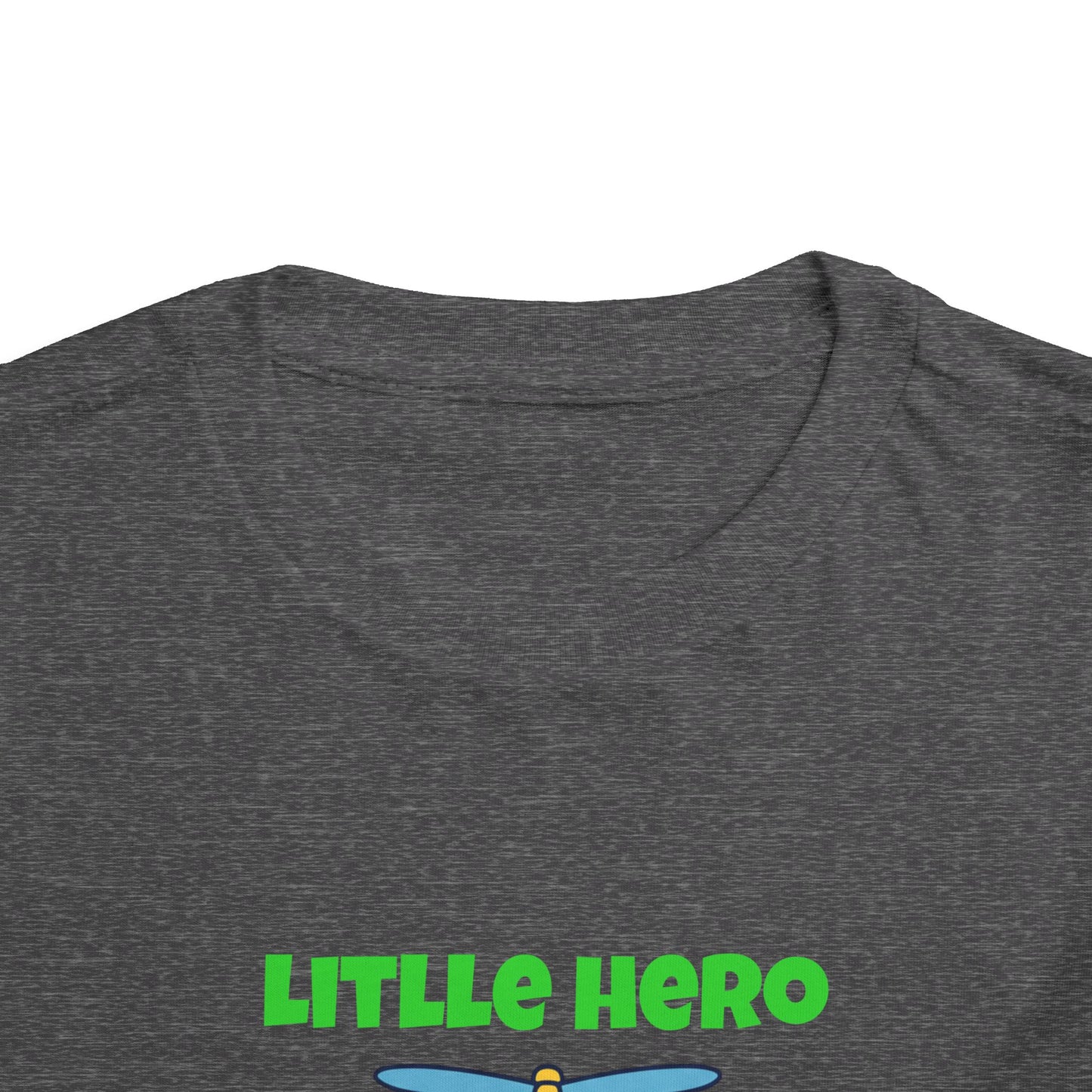 Little Hero Paw Rescue Patrol Toddler Tee — Kids' Cartoon Rescue Dog Shirt