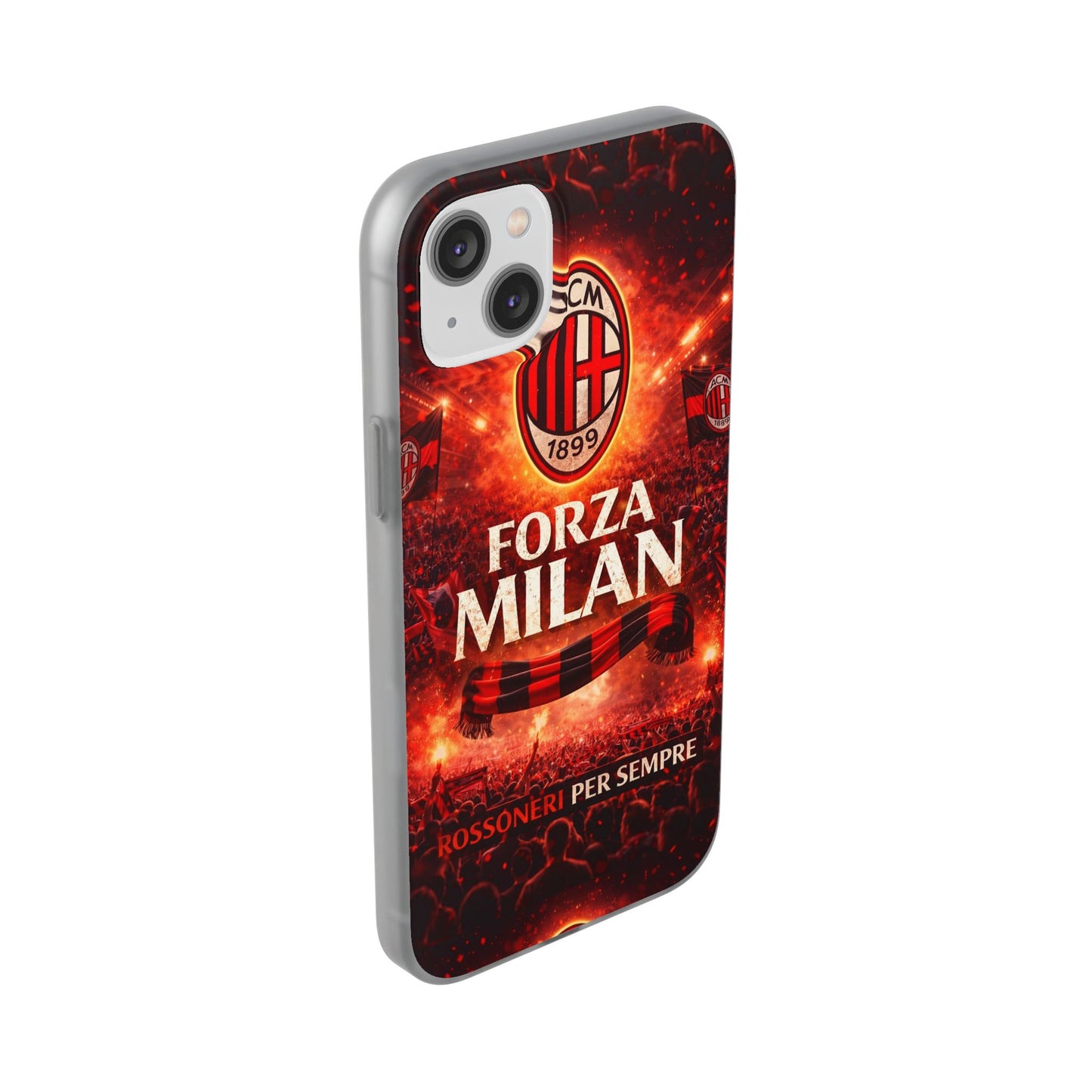 Funda para teléfono Forza Milan del AC Milan