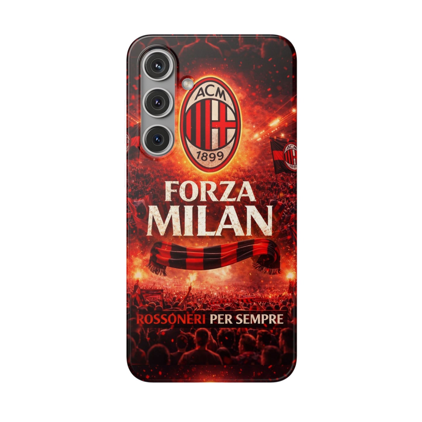 Funda para teléfono Forza Milan del AC Milan